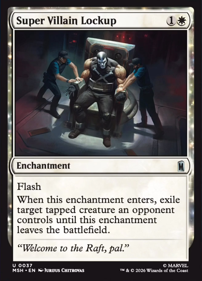Super Villain Lockup