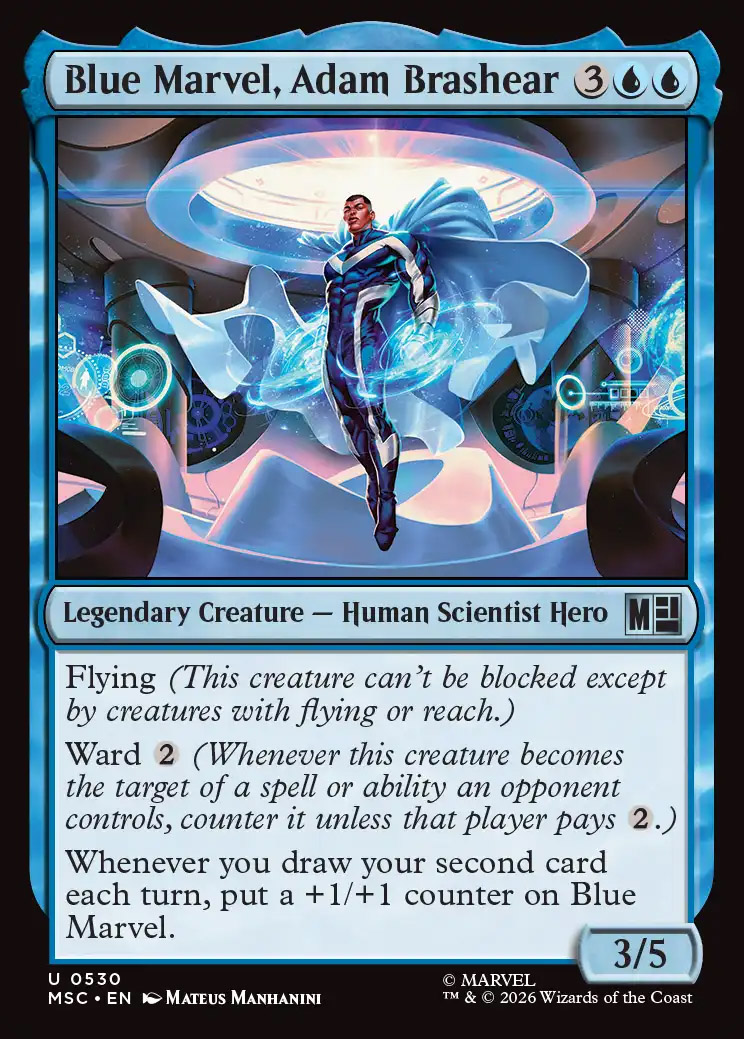 Blue Marvel, Adam Brashear