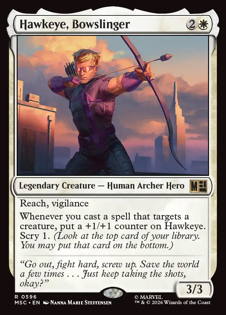 Hawkeye, Bowslinger