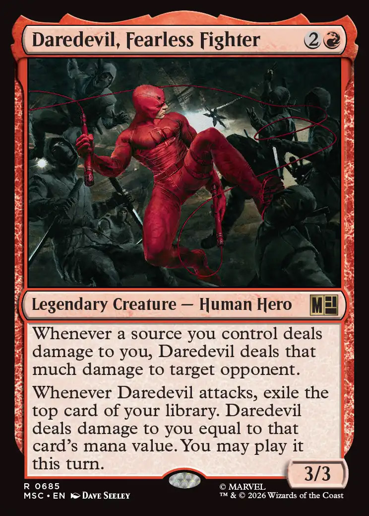 Daredevil, Fearless Fighter