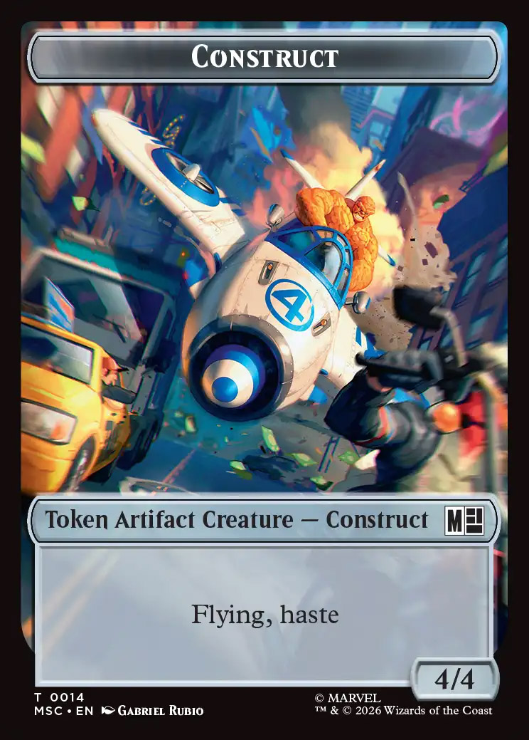 Construct Token // Treasure Token