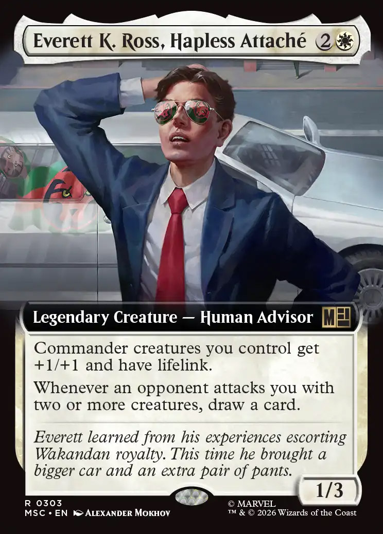 Everett K. Ross, Hapless Attache