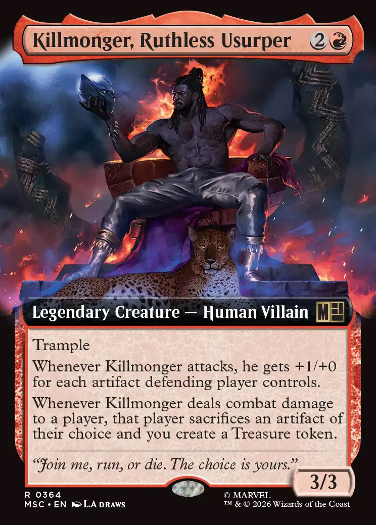 Killmonger, Ruthless Usurper