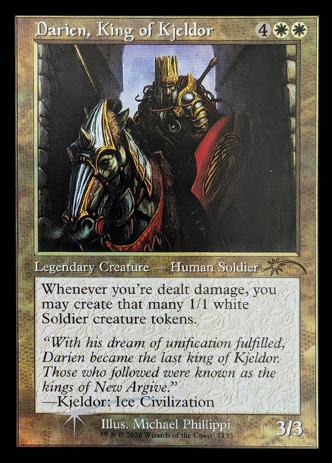 Darien, King of Kjeldor