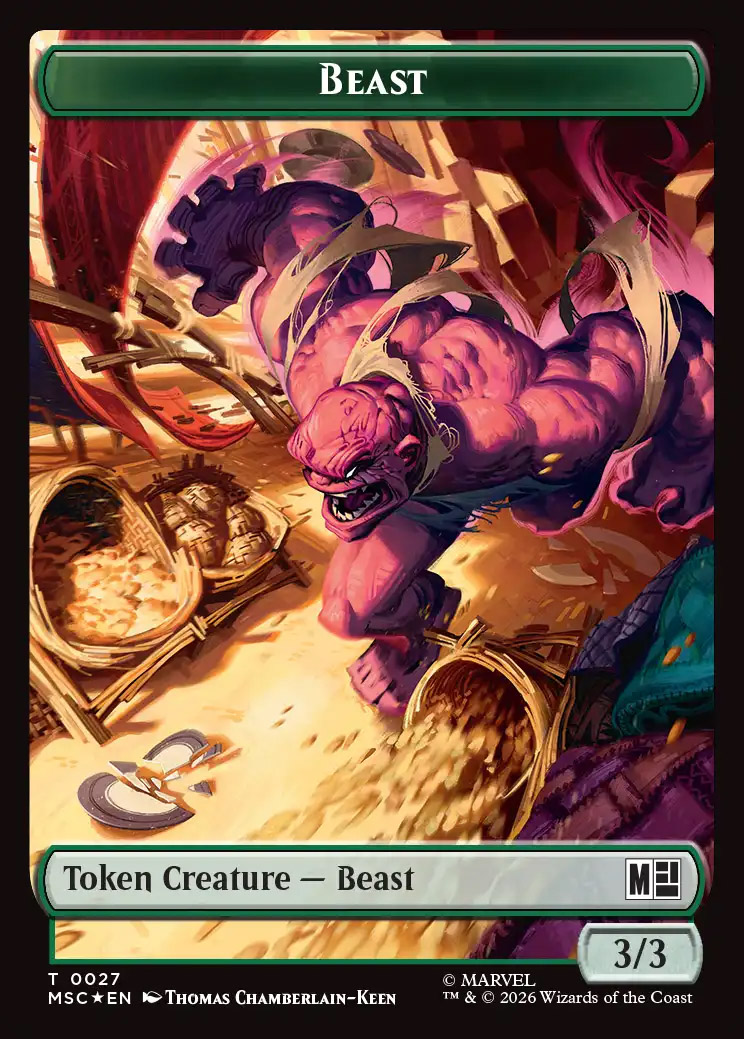 Beast Token // Rhino Token