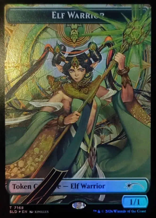 Elf Warrior Token
