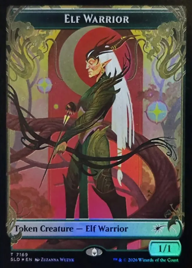 Elf Warrior Token
