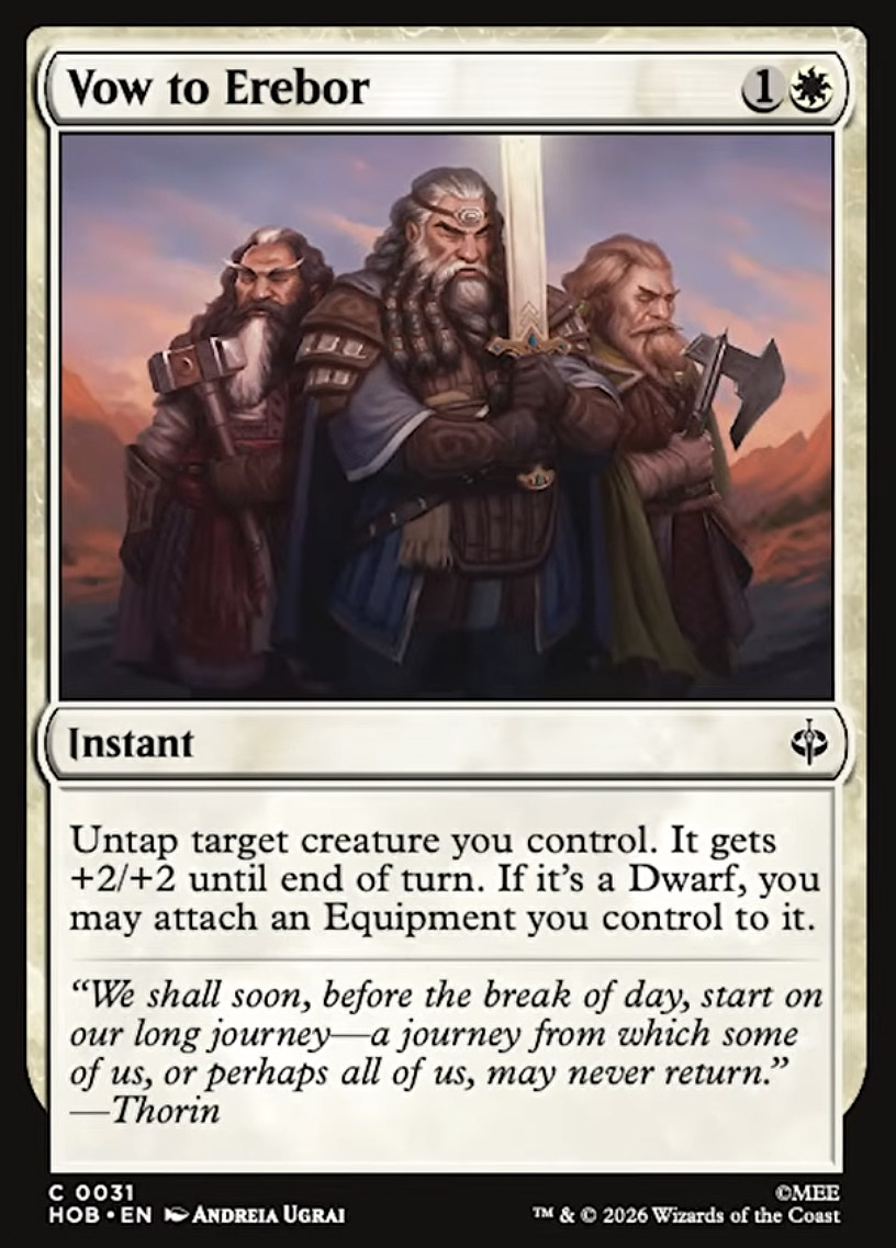 Vow to Erebor