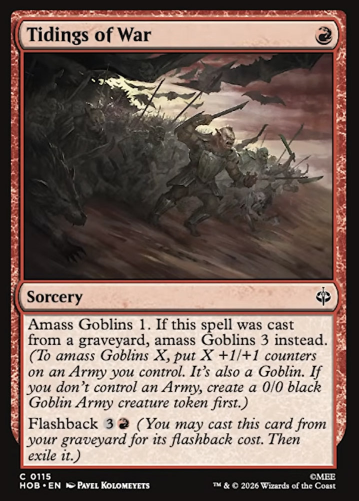 Tidings of War