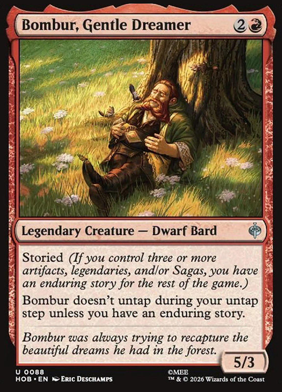 Bombur, Gentle Dreamer