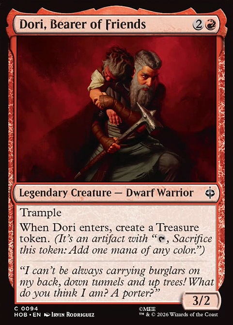 Dori, Bearer of Friends
