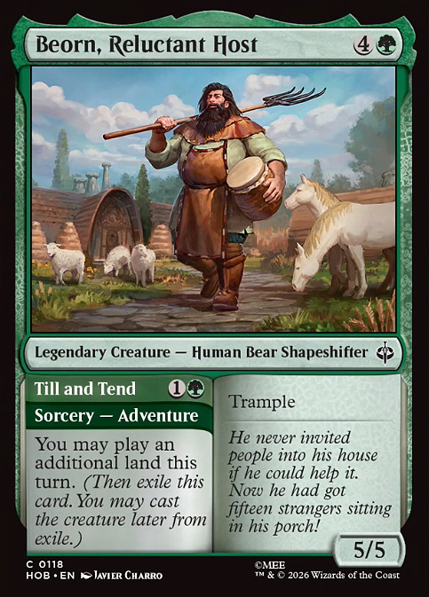 Beorn, Reluctant Host