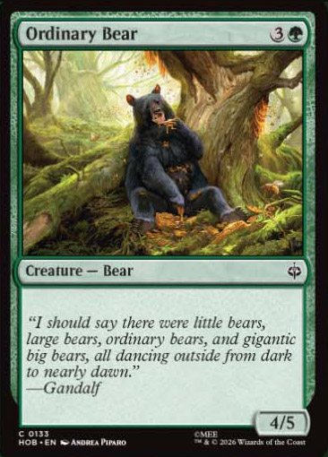 Ordinary Bear