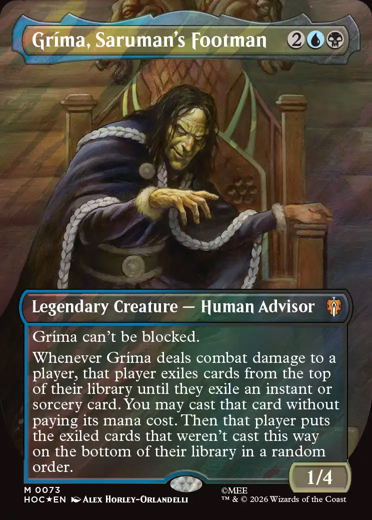 Grima, Saruman's Footman