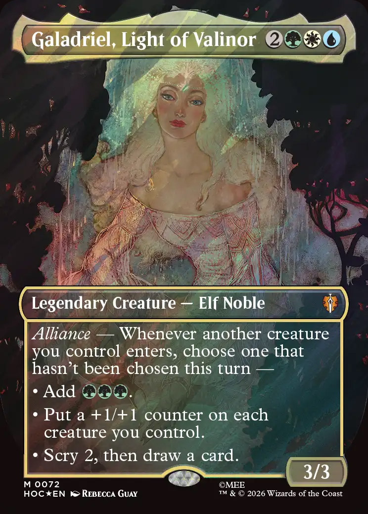Galadriel, Light of Valinor