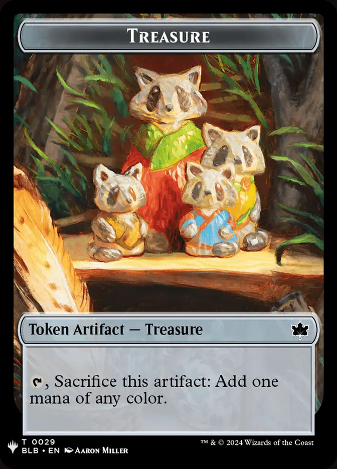 Treasure Token // Spider Token