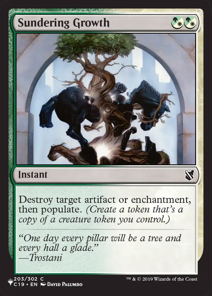 Sundering Growth