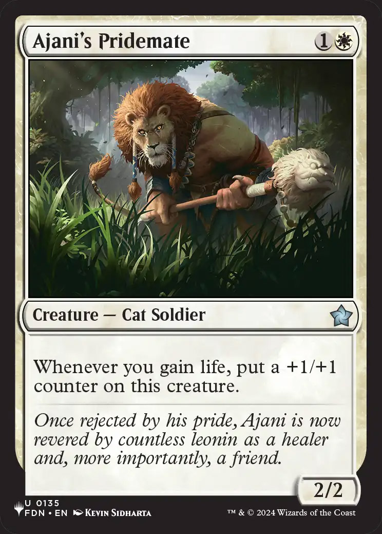 Ajani's Pridemate