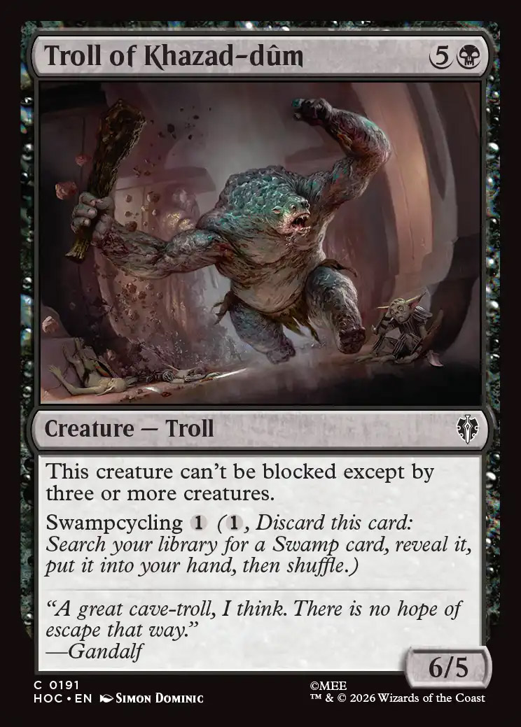 Troll of Khazad-dum