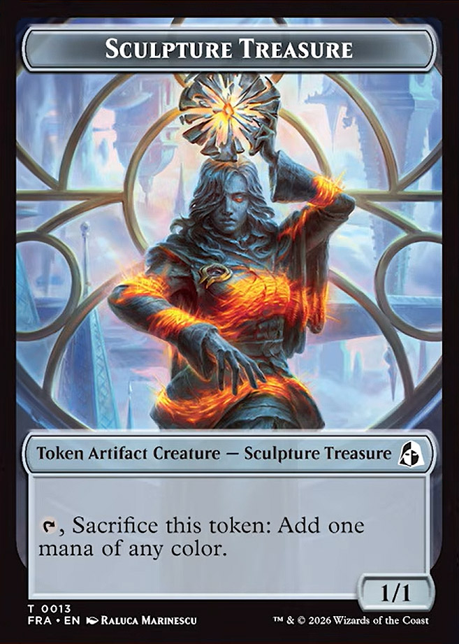 Sculpture Treasure Token