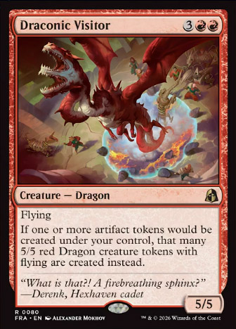 Draconic Visitor