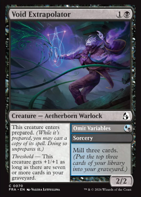 Void Extrapolator