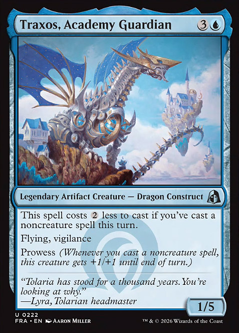 Traxos, Academy Guardian