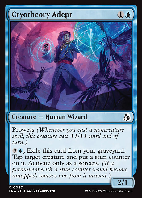 Cryotheory Adept