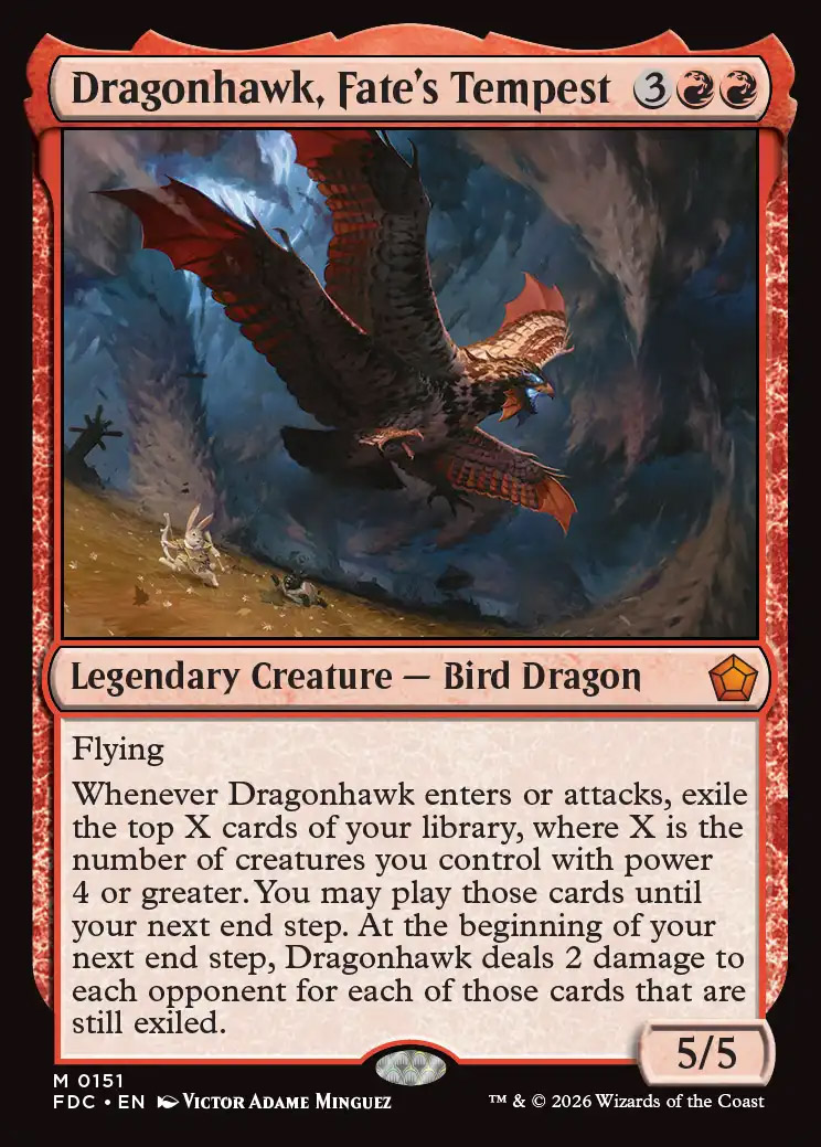 Dragonhawk, Fate's Tempest
