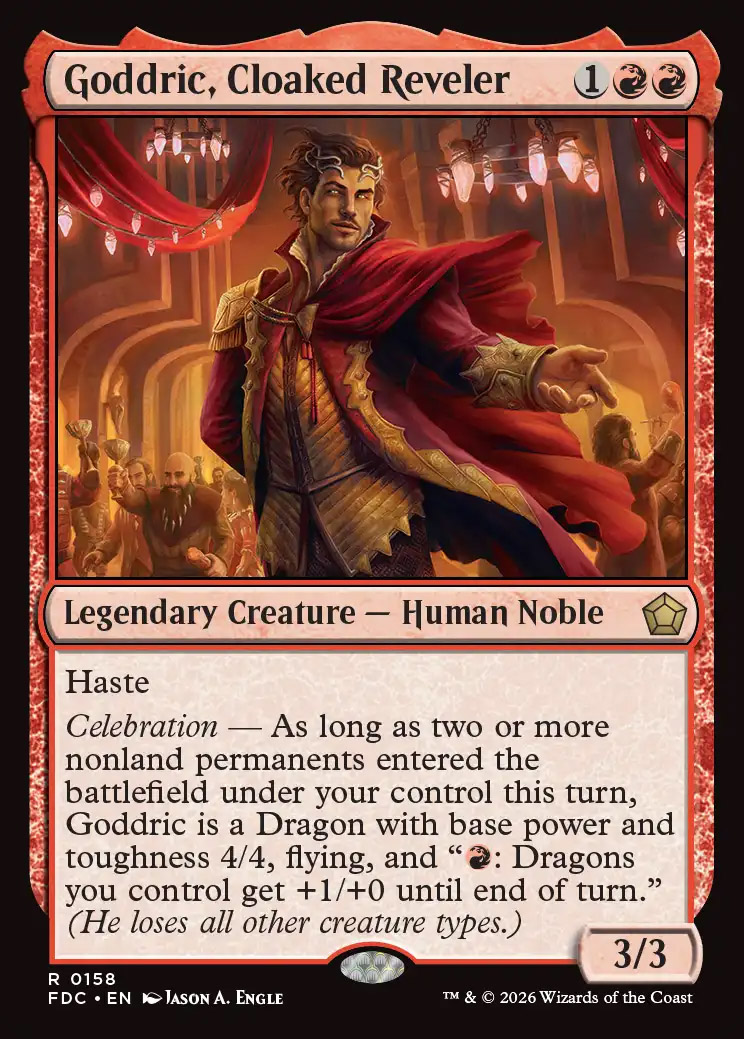 Goddric, Cloaked Reveler