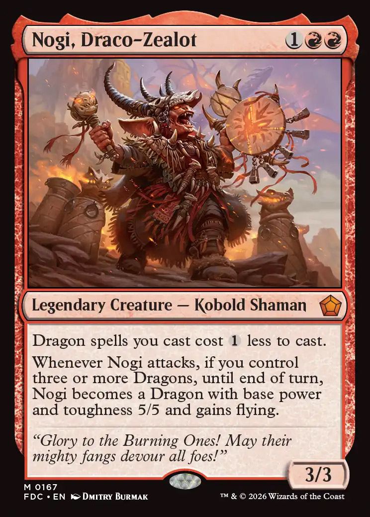 Nogi, Draco-Zealot