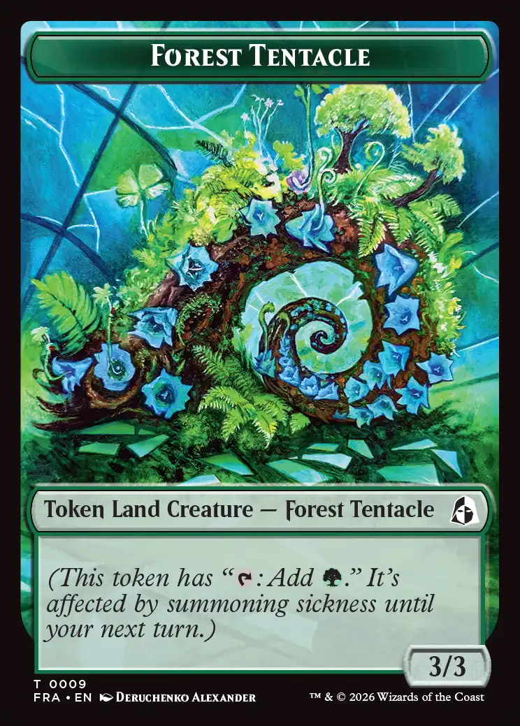 Forest Tentacle Token