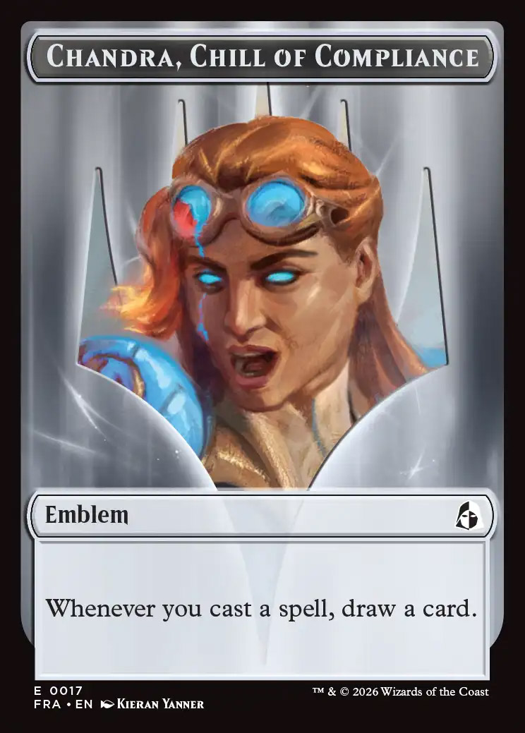 Chandra, Chill of Compliance Emblem