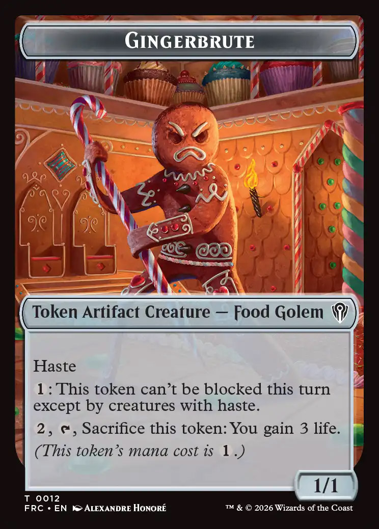 Gingerbrute Token // Myr Token