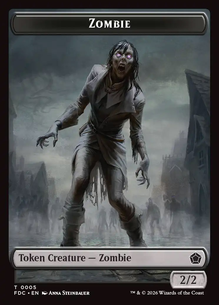 Zombie Token // The Monarch Token