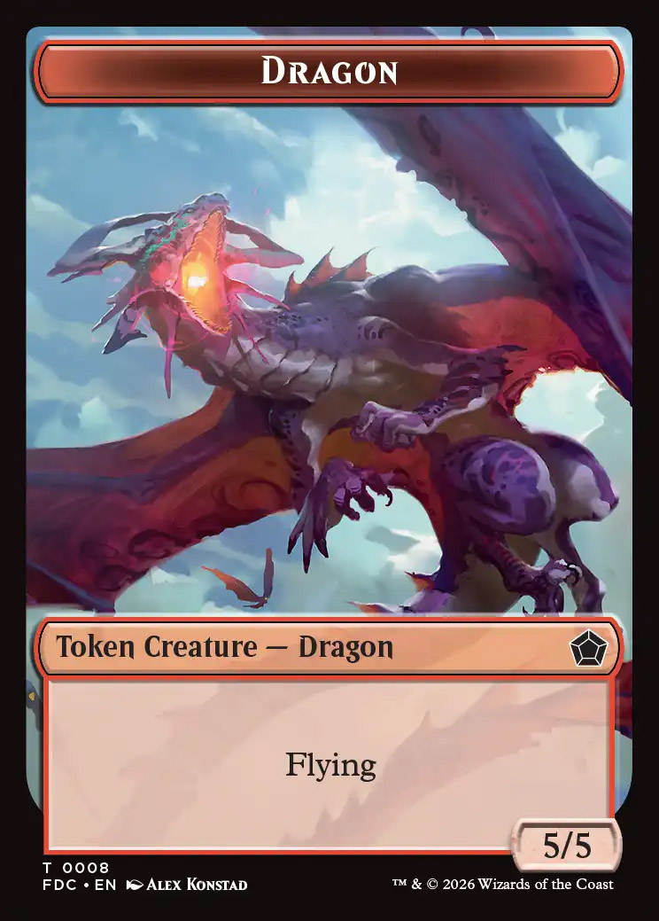 Dragon Token // Treasure Token