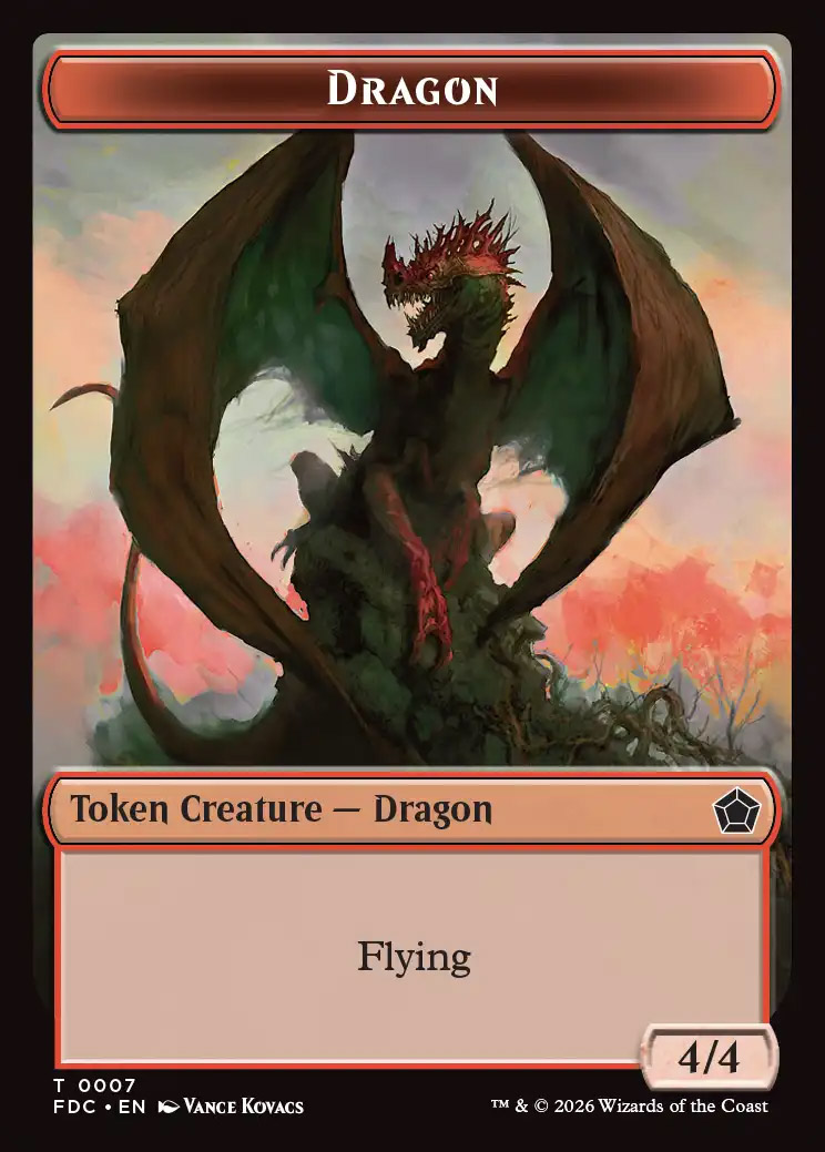 Dragon Token // Treasure Token
