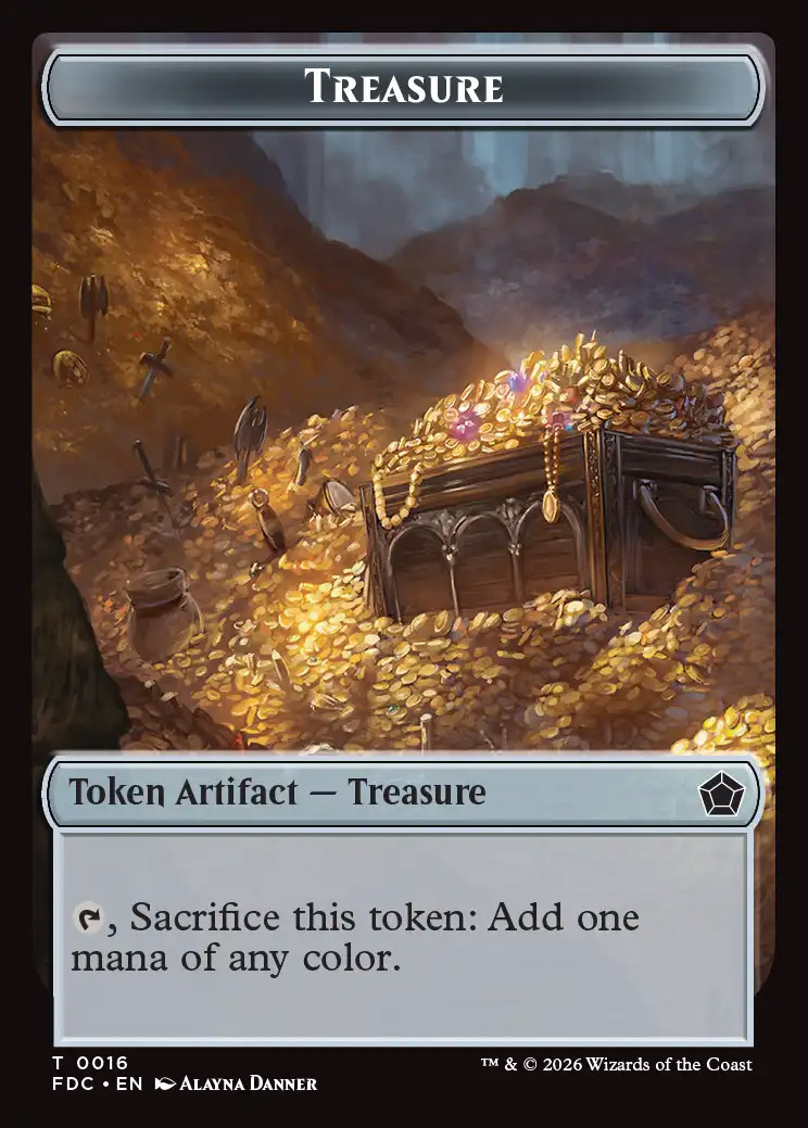 Treasure Token // The Monarch Token