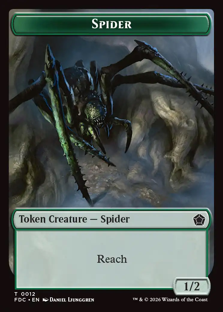 Spider Token // Phyrexian Beast Token