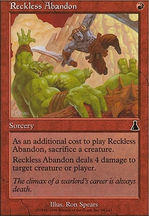 Reckless Abandon