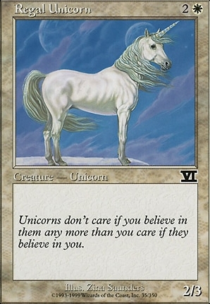 Regal Unicorn