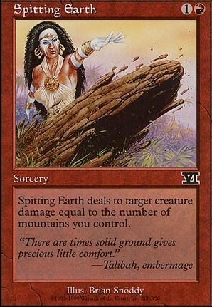 Spitting Earth