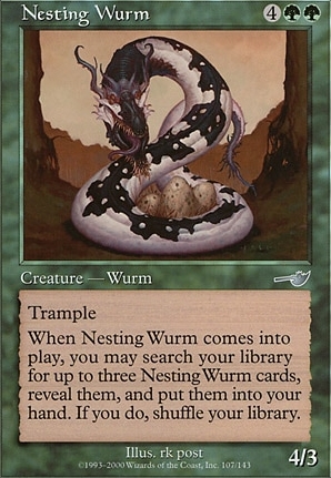 Nesting Wurm