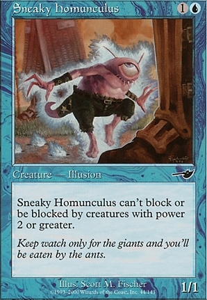 Sneaky Homunculus