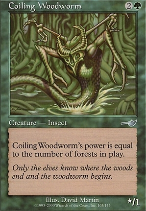 Coiling Woodworm