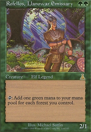 Rofellos, Llanowar Emissary