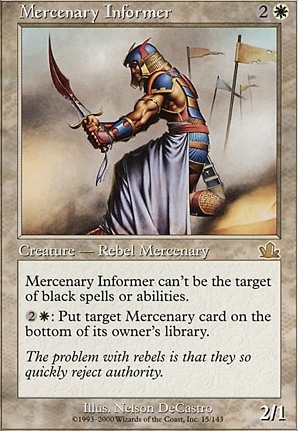 Mercenary Informer