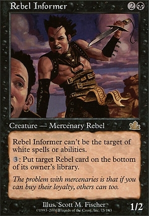 Rebel Informer