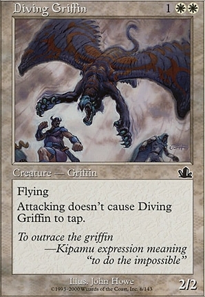 Diving Griffin
