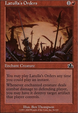 Latulla's Orders